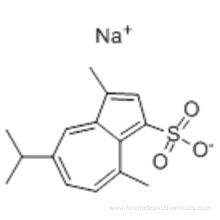 1-Azulenesulfonic acid,3,8-dimethyl-5-(1-methylethyl)-, sodium salt (1:1) CAS 6223-35-4